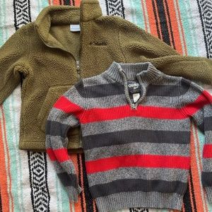 Boys size 6 winter fleece bundle
